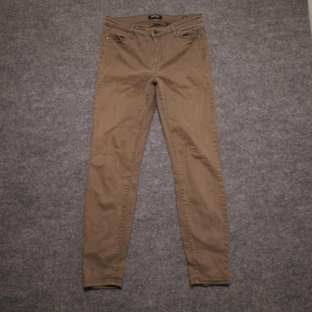 Buffalo David Bitton Hanna Jeans Womens 6/28 Brown High Rise Soft Stretch Denim